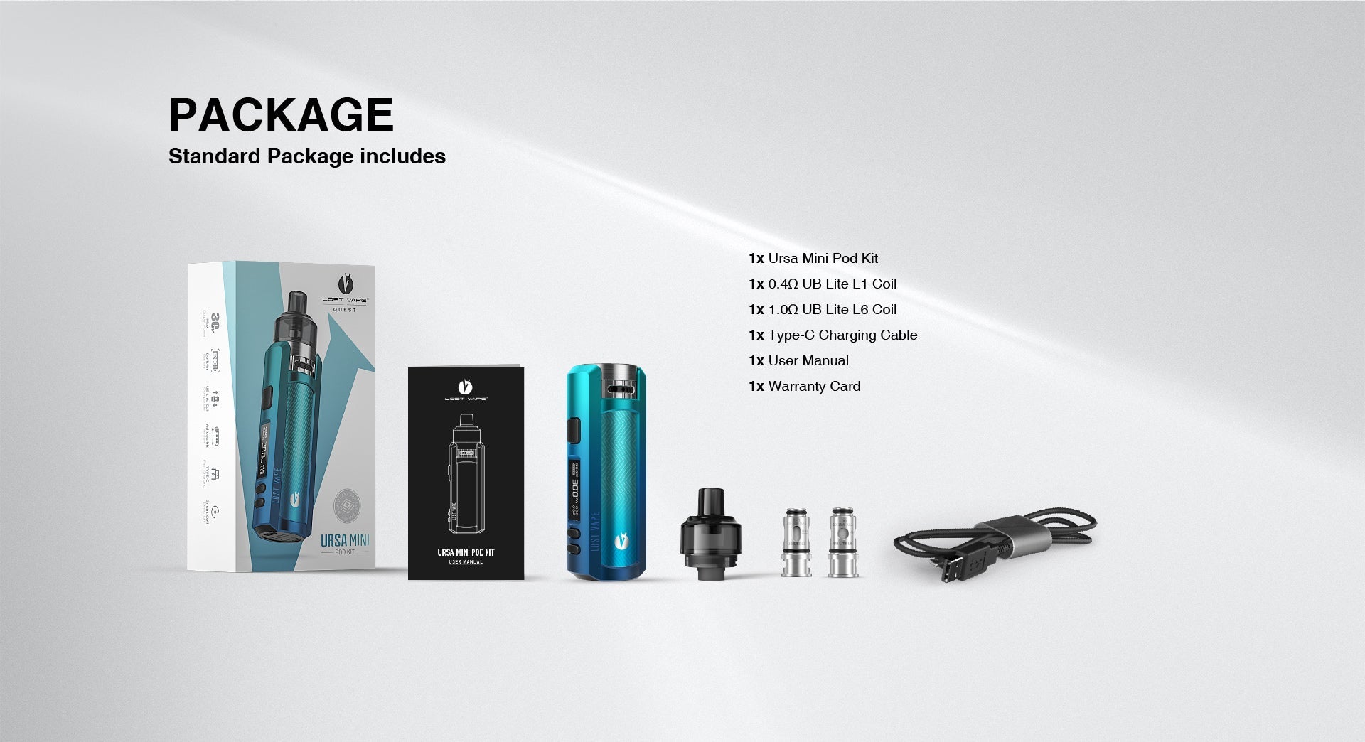 LOST VAPE Ursa Mini Pod Kit