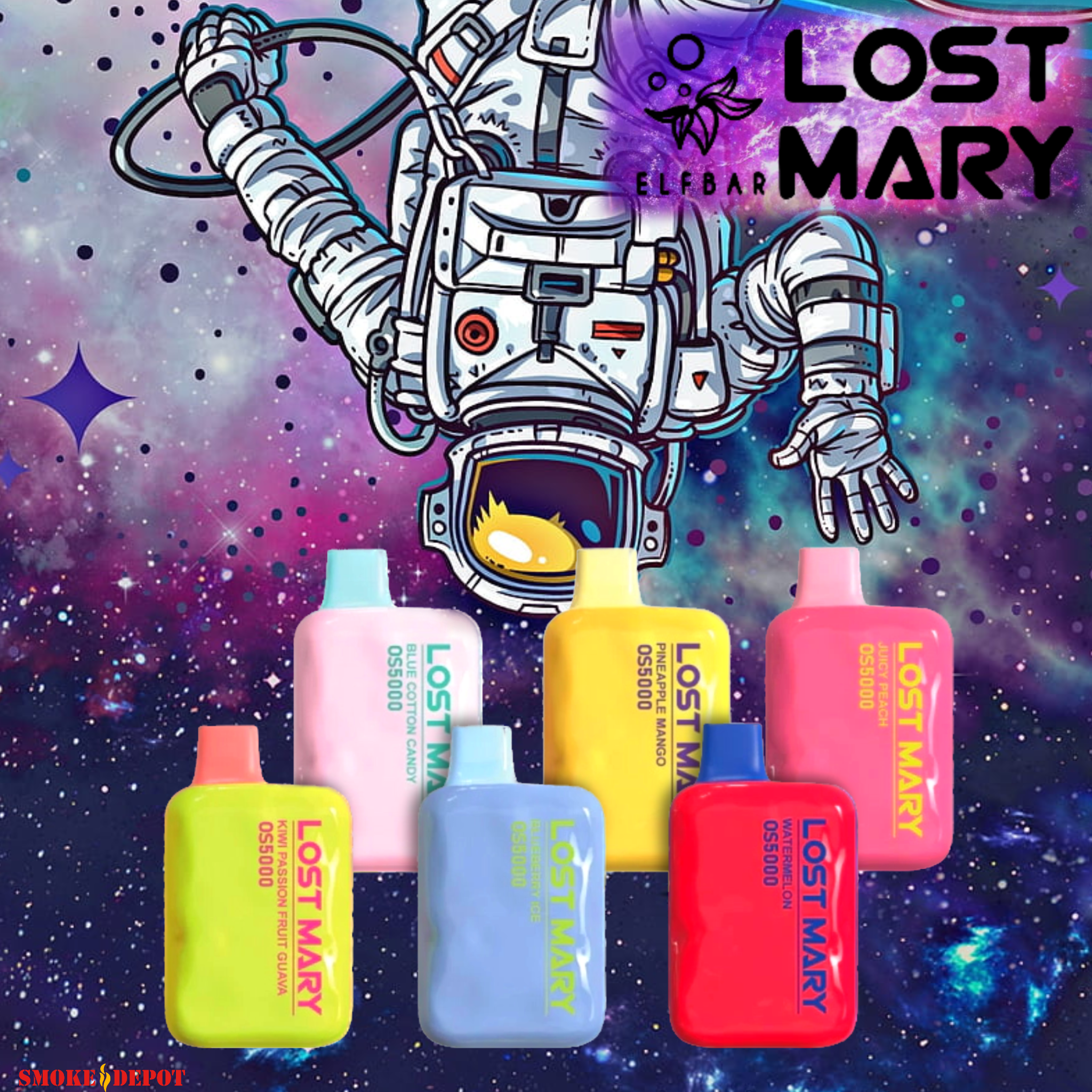 ELF BAR Lost Mary Rechargeable Disposable [5000]