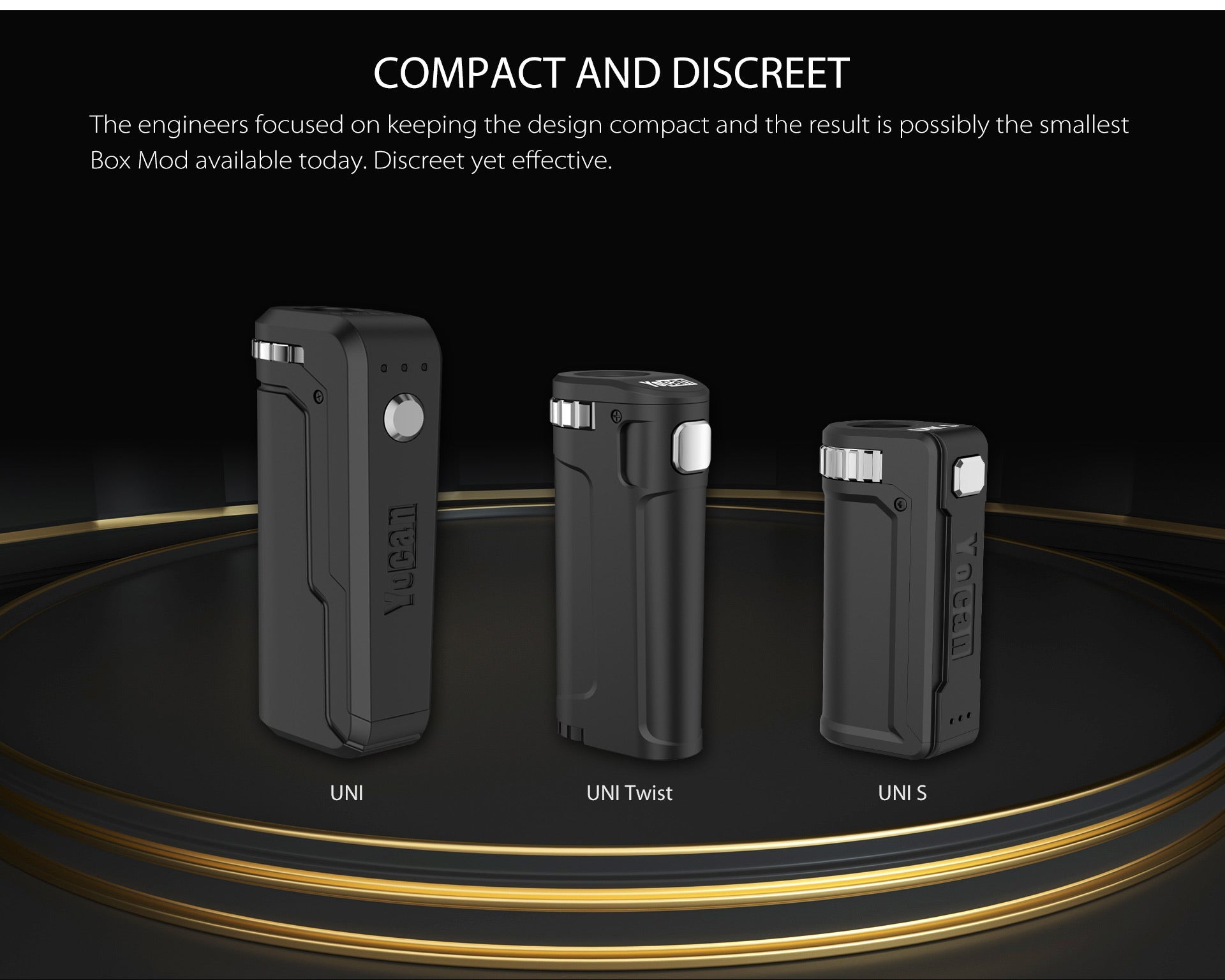 YOCAN UNI Twist 510 Cartridge Battery