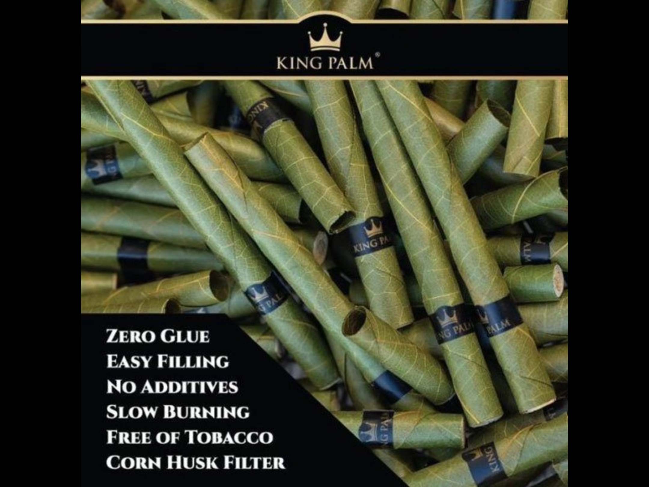 KING PALM Real Leaf Rolls