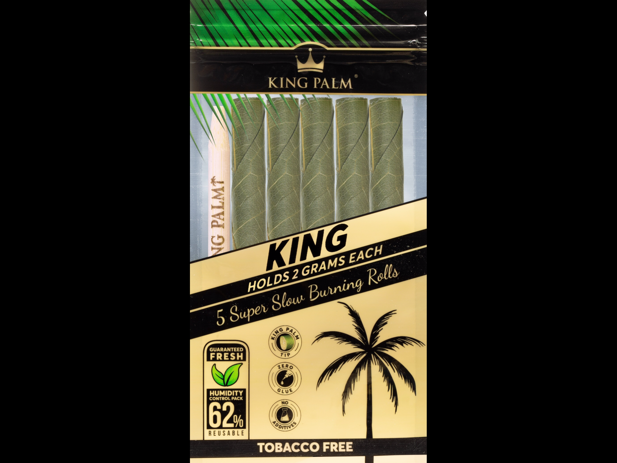 KING PALM Real Leaf Rolls