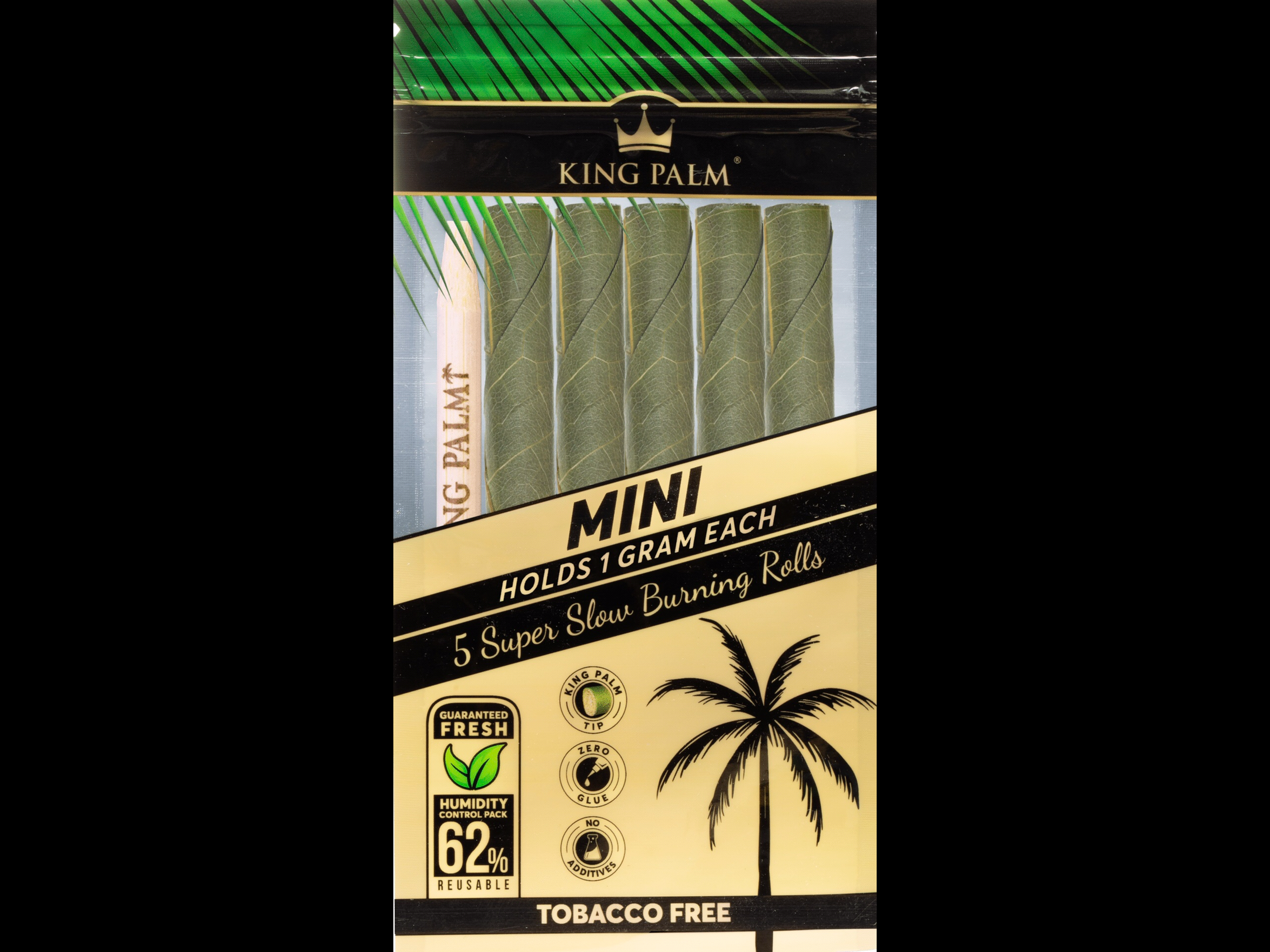 KING PALM Real Leaf Rolls