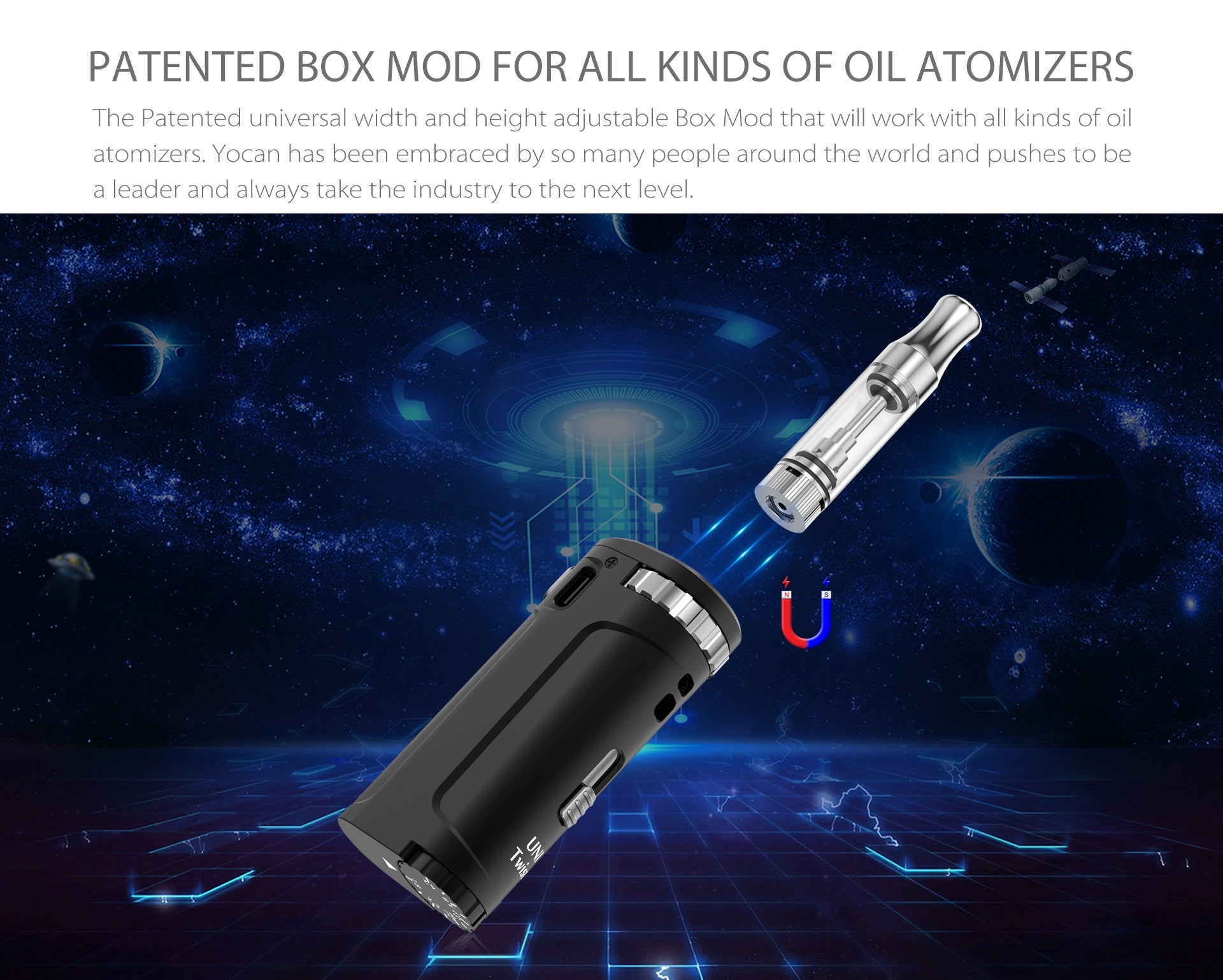 YOCAN UNI Twist 510 Cartridge Battery